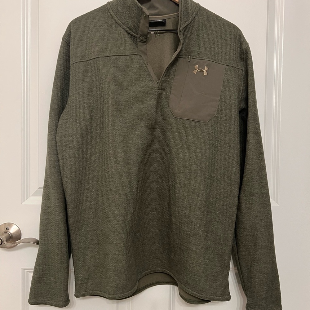 Under Armour Forest Green Quarter-Zip